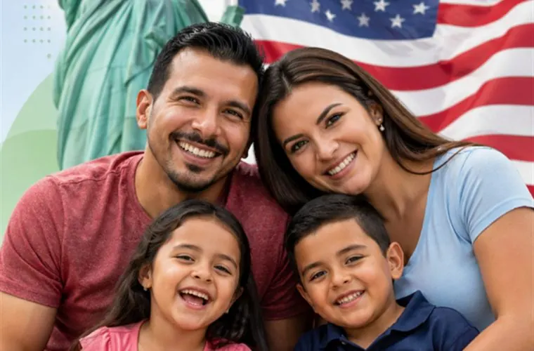 Imagen ilustrativa de una familia